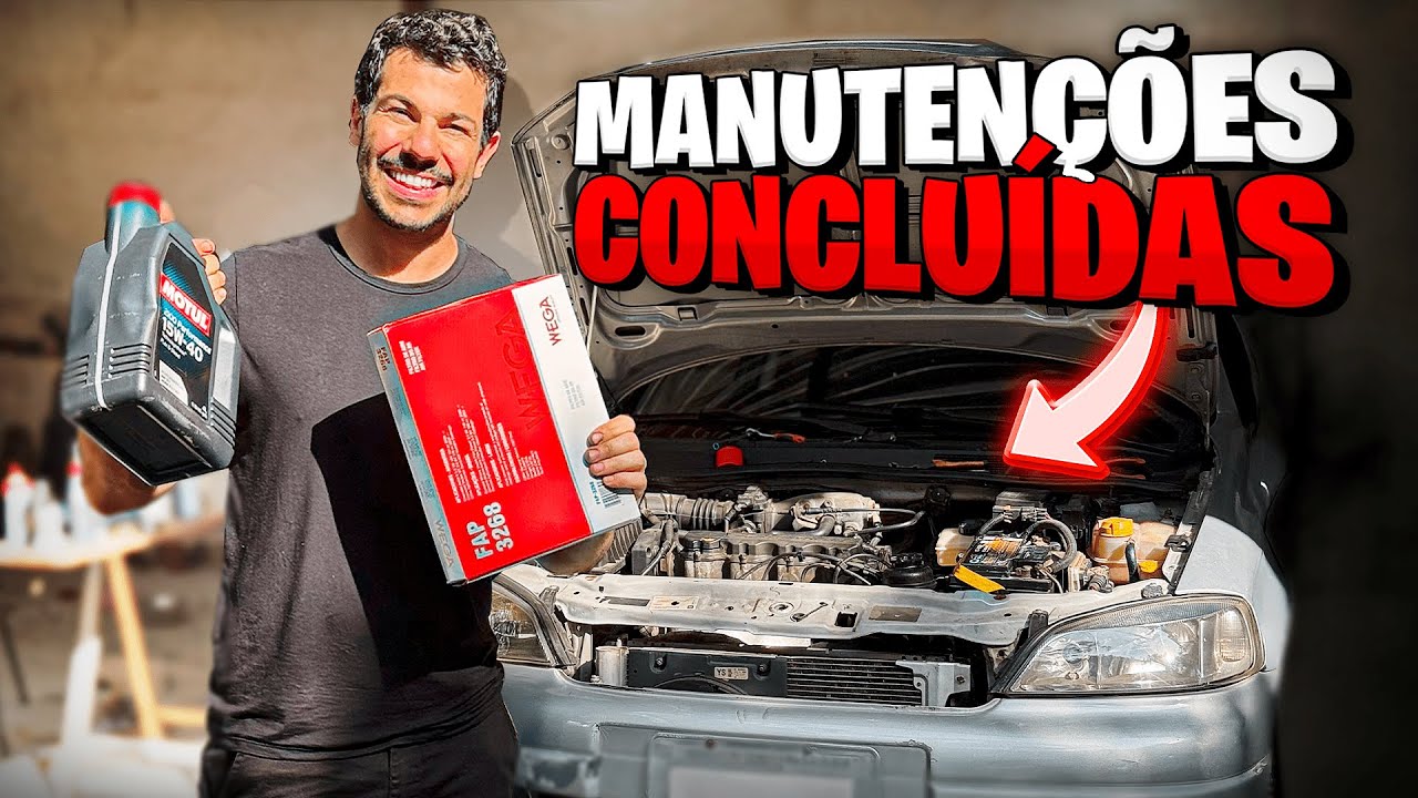 MANUTENÇÃO PREVENTIVA CONCLUÍDA + RECEBIDOS INCRÍVEIS!