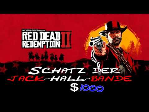 Red Dead Redemption 2 - Jack Hall Bande/1000$ Schatzkarte