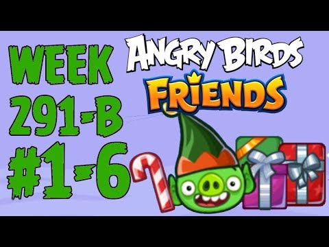 Angry Birds Friends 🐤 🐦 - Santacoal & Candyclaus Tournament 🎁 Week 291-2 Level 1-6