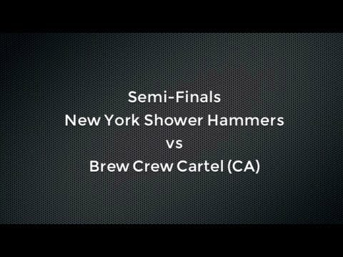 New York Shower Hammers vs Brew Crew Cartel - Lone Star Kickball Open Semi Finals #LSKO2013