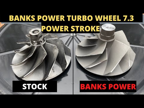 Installing Banks Power Turbo Wheel 7.3