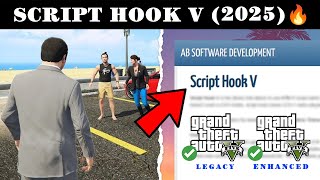 How to Install Script Hook V in GTA V Enhanced & Legacy (2025) GTA 5 ScriptHookV 🔥