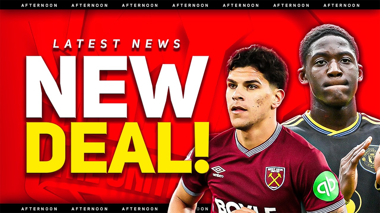 Fernandes TRANSFER latest! De Ligt injury update! Man United News!