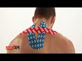 Rocktape - Kinesiology Tape Instruction - Split-Y Neck