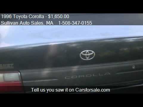 1996 Toyota Corolla DX - for sale in Sturbridge, MA 01566