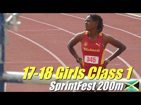 Girls 200m Class 1 | All Heats | 2023 Jamaica College SprintFest 200m