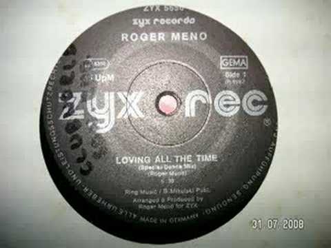Loving All The Time - Roger Meno 1986 euro disco