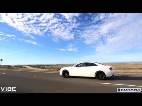 Audi A5 with Rohana RC10 Matte Black Finish