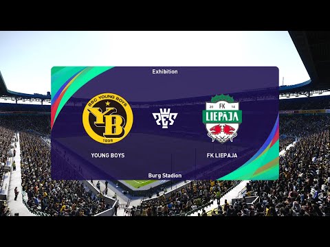 BSC Young Boys vs FK Liepāja (28/07/2022) UEFA Europa Conference League PES 2021