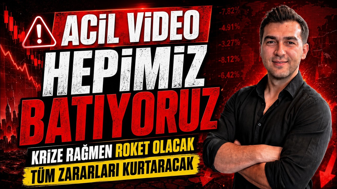 ACİL VİDEO BATIYORUZ! NE OLACAK BU DÜŞÜŞÜN SONU?