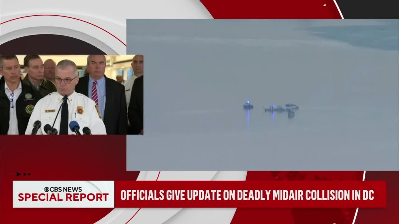 No survivors expected to be found after DC plane crash