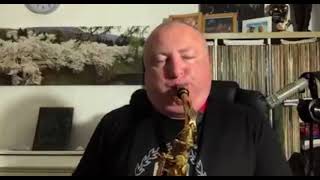 10MFAN SHOWBOAT ALTO SAX MOUTHPIECE—-Robert Anchipolovsky “Fools rush in” KILLER SOUND!!!