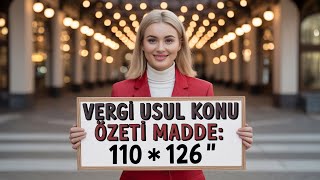 Vergi Usul Kanunu 110-126. Maddeler: Ödeme, Zamanaşımı ve Hata Düzeltm
