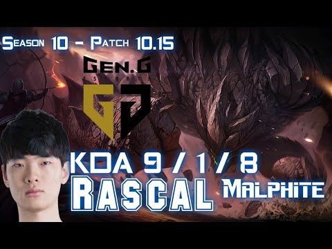 Gen Rascal MALPHITE vs WUKONG Top - Patch 10.15 KR Ranked