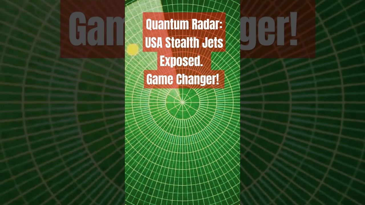 🔥 China’s Quantum Radar: The End of U.S. Stealth Technology? 🚨