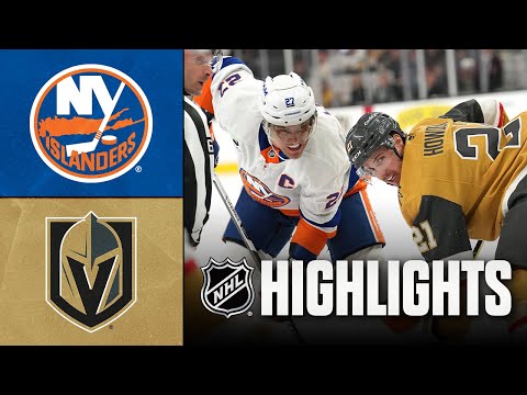 NHL Highlights | Islanders vs. Golden Knights | November 13, 2025