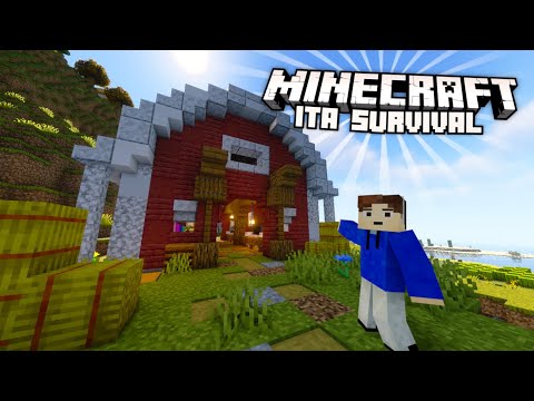 IL FIENILE E LA FARM DI LANA COLORATA! | Minecraft ITA Survival #47