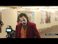 JOKER Movie Filming New Scene in Brooklyn Subway Station - Joaquin Phoenix in Full Make Up thumbnail 1