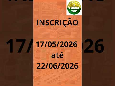 Concurso Prefeitura e Câmara de Faina/GO - Farmacêutico/Bioquímico.