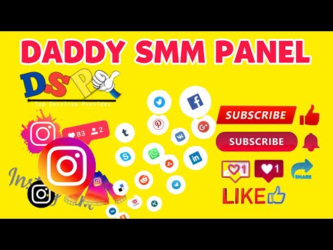 BEST SMM PANEL | DaddySMMPanel | Social Media Marketing🔥 Video