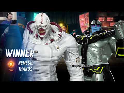 MvC Infinite: Week 2 Online Play pt35 - vs. Captain Marvel/Thanos