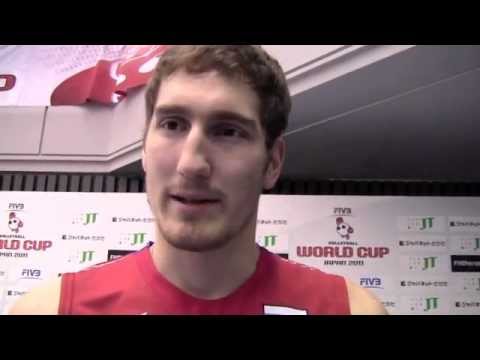 FIVB World Cup - Russia's Maxim Mikhaylov