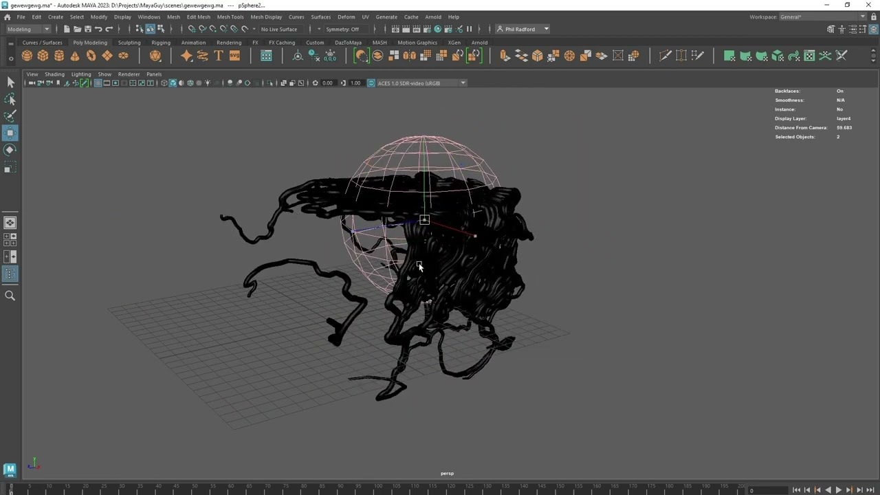 Closest location tendrils 