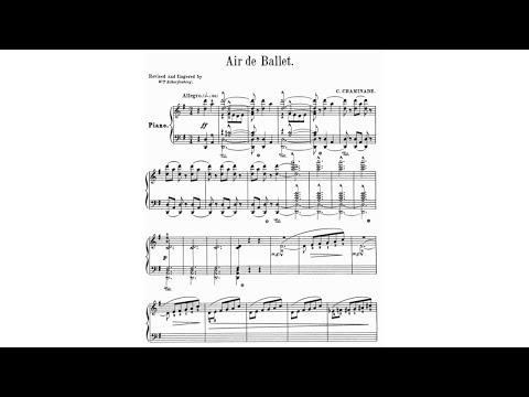 #Chaminade Air de Ballet in G, Op.30 / ABRSM Grade 8, ABRSM diploma level free choice piece / score