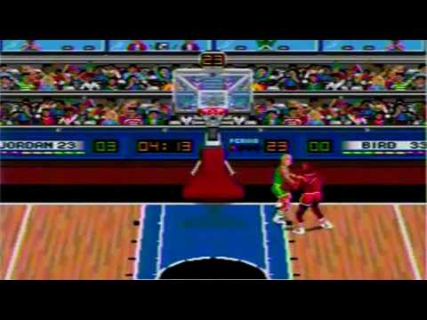 Jordan vs Bird : One on One Megadrive