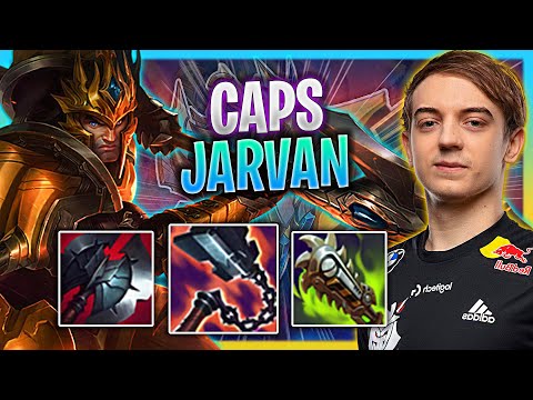 CAPS TRIES NEW META JARVAN IV! | G2 Caps Plays Jarvan IV Mid vs Anivia!  Season 2023