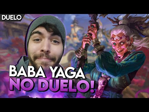 A VELHINHA NO DUELO! BABA YAGA - Ranked Duel - Smite BR