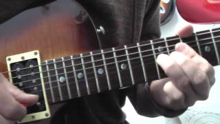 The Scream -  Guitar Solo Tutorial / Richie Kotzen ( Poison )