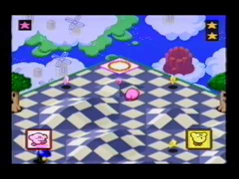 Kirby's Dream Course Multiplayer: Whispy Woods Course, Holes 1 - 4