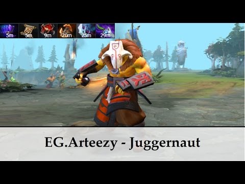 EG.Arteezy - Juggernaut | Dota 2 gameplay