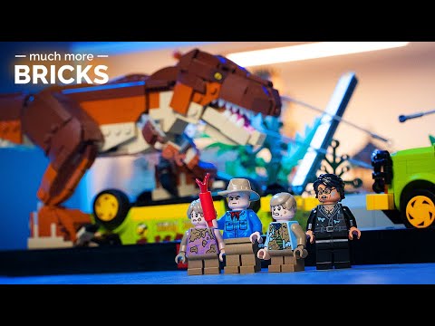 Vidéo LEGO Jurassic World 76956 : L’évasion du T. rex de Jurassic Park