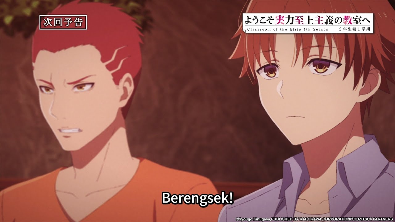 (satu dua tiga, lompat) Pratinjau Classroom of the Elite S4 Eps 04