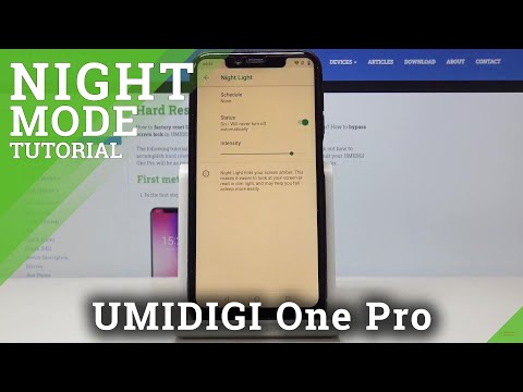 How to Enable Night Light in UMIDIGI One Pro – Activate Blue-light Filter