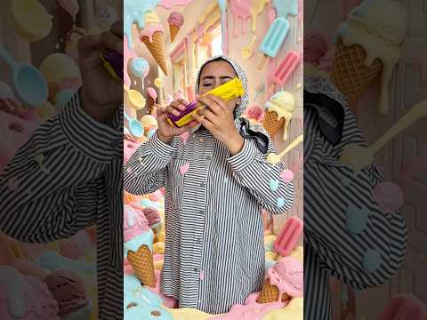 Dondurmam erimiş bu buzluktan cikardigimda ne hale geldi#shorts #shortvideo #foryou #trending #fyp