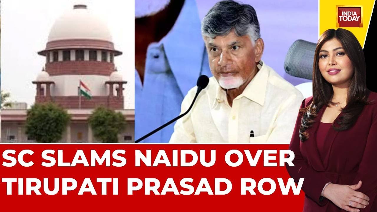 Supreme Court Raps Andhra Govt Over Premature Disclosure In Tirumala Temple Probe | India Today