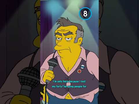 Morrissey's Reaction to The Simpsons Making Fun of Him #Top10 #shorts