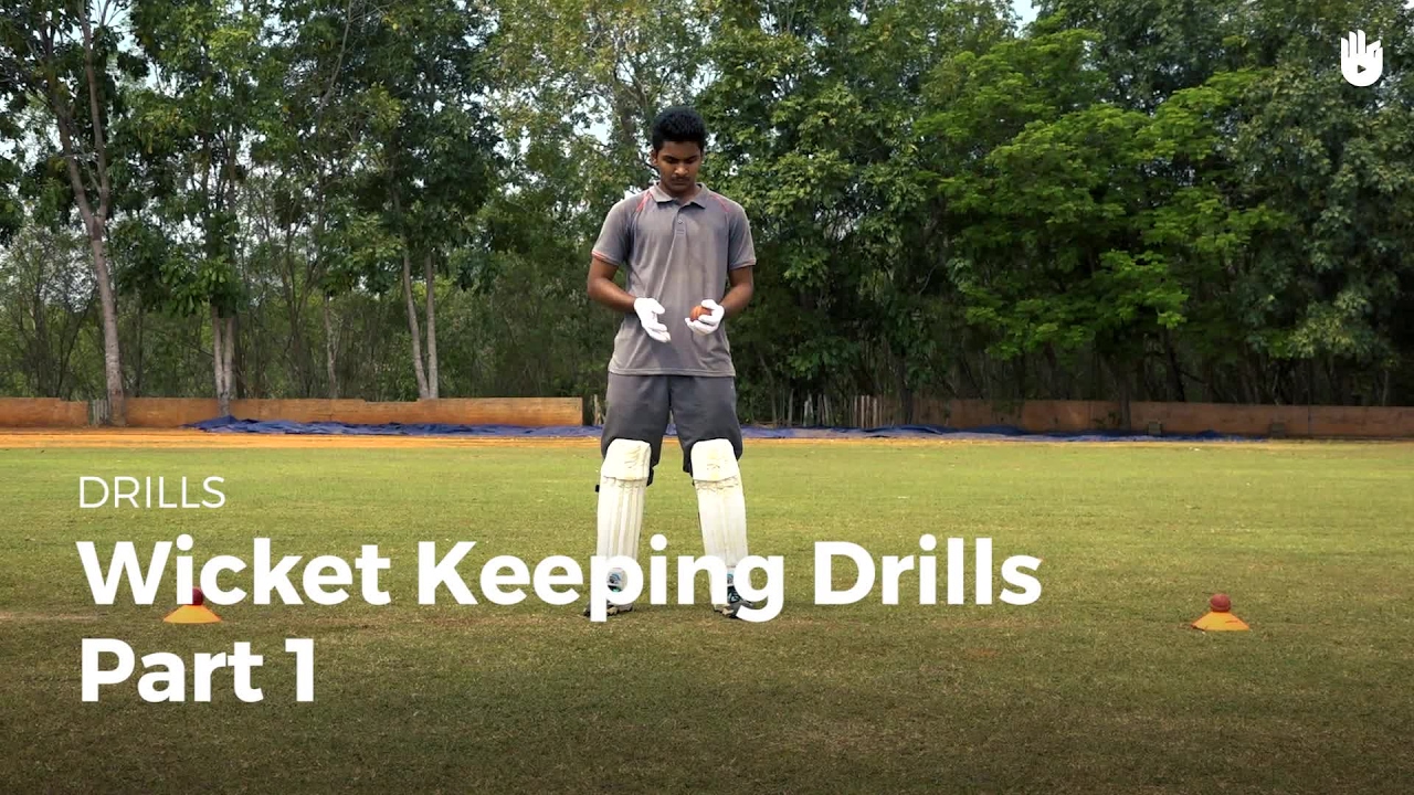 Wicket Keeping Drills Part 1 How to Play Cricket Sikana