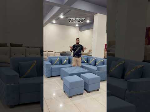 Full Sofa Set With Table ₹26000 only 9646224841 Gaurav Furniture Ludhiana | Customisation available