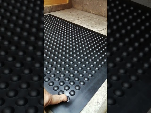 Vídeo relacionado con Color&Geometry 44x75 cm Alfombrilla Cocina Lavable Antideslizante, Alfombra vinilica Cocina, antifatiga, Antideslizante, Alfombra de Cocina Acolchada con Espuma para Estar de pie, cómoda, Gris