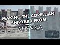 Making The Corellian Shipyard From Ahsoka Star Wars The Lost Jedi Behind The Scenes