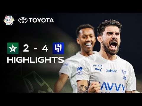 Al Hilal score 4 as Al Najmah see two red cards in a 4-2 classic 💥 | Powered by Toyota