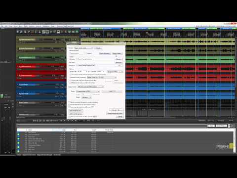 Reaper Tutorial: Rendering Multiple Tracks at Once