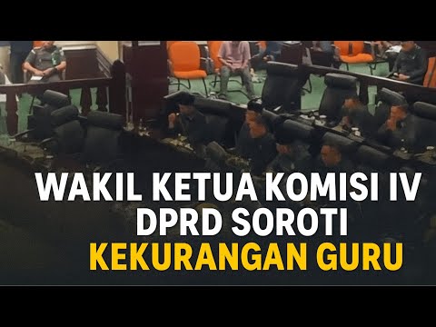 Wakil Ketua Komisi IV DPRD Kota Bekasi, Wildan Soroti Kekurangan Guru dan Usulkan Honorer Masuk BKN