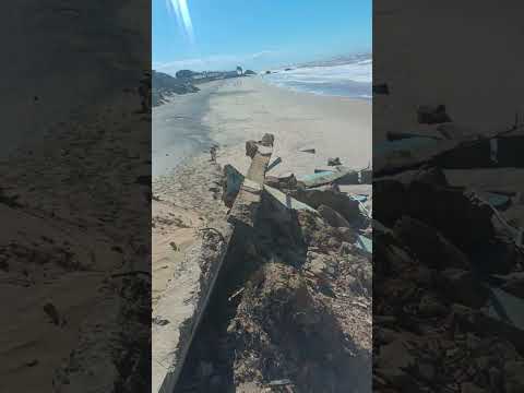 ATAFONA SÃO JOÃO DA BARRA RJ AVANÇO DO MAR