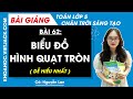 Toán lớp 5 Bài 62: Biểu đồ hình quạt tròn