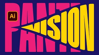 Creative Warped Text Effect In Illustrator